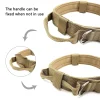 Tactical Police Dog Collar Military Adjustable Durable Nylon German Shepard For Medium Large Walking Training Pet Accessories - Image 2