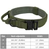 Tactical Police Dog Collar Military Adjustable Durable Nylon German Shepard For Medium Large Walking Training Pet Accessories - Image 8