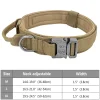 Tactical Police Dog Collar Military Adjustable Durable Nylon German Shepard For Medium Large Walking Training Pet Accessories - Image 9
